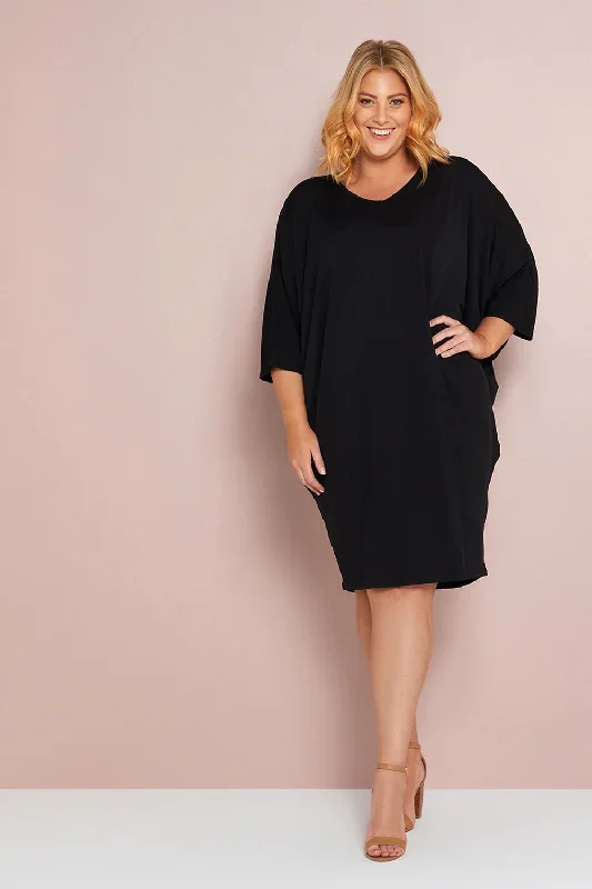 5801s-short-cocoon-dress-black