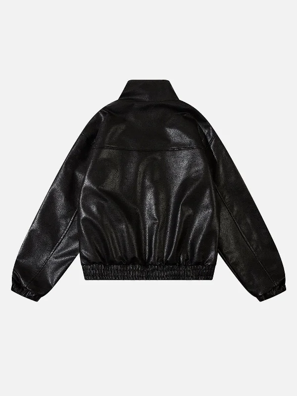 aelfric-eden-metal-buckle-faux-leather-jacket