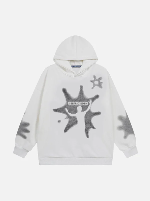 Aelfric Eden Shadow Star Print Hoodie