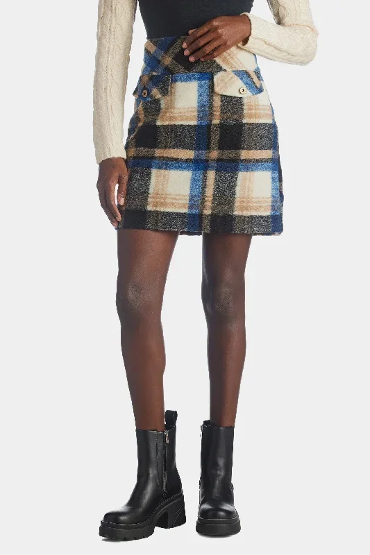 Anne Short Wool Skirt