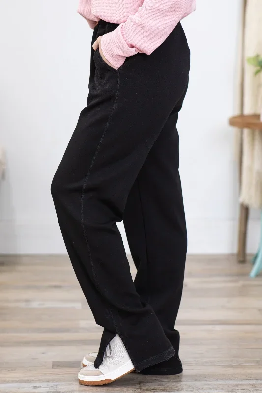 black-elevated-wide-leg-lounge-pants