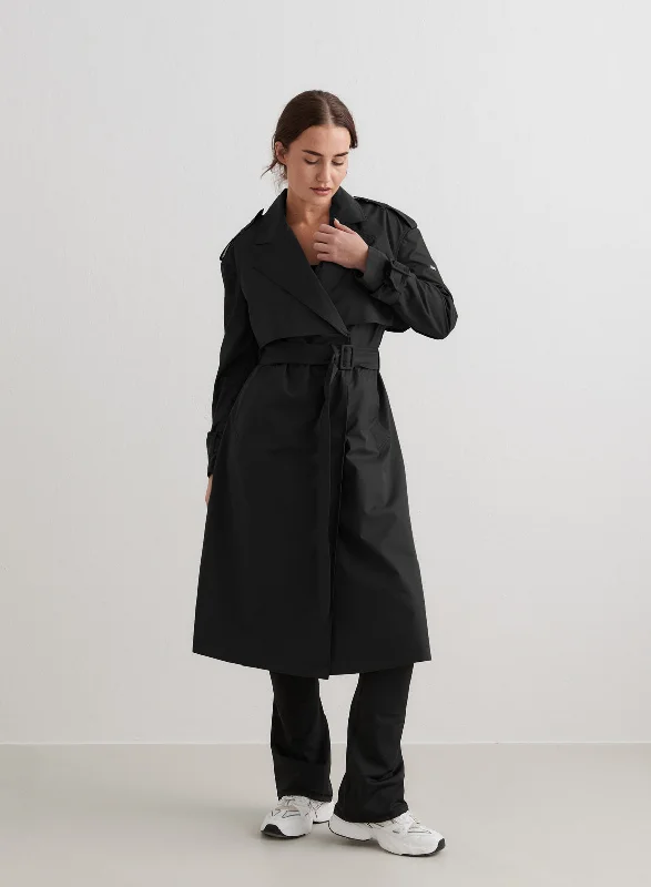 black-recycled-tech-trench-coat