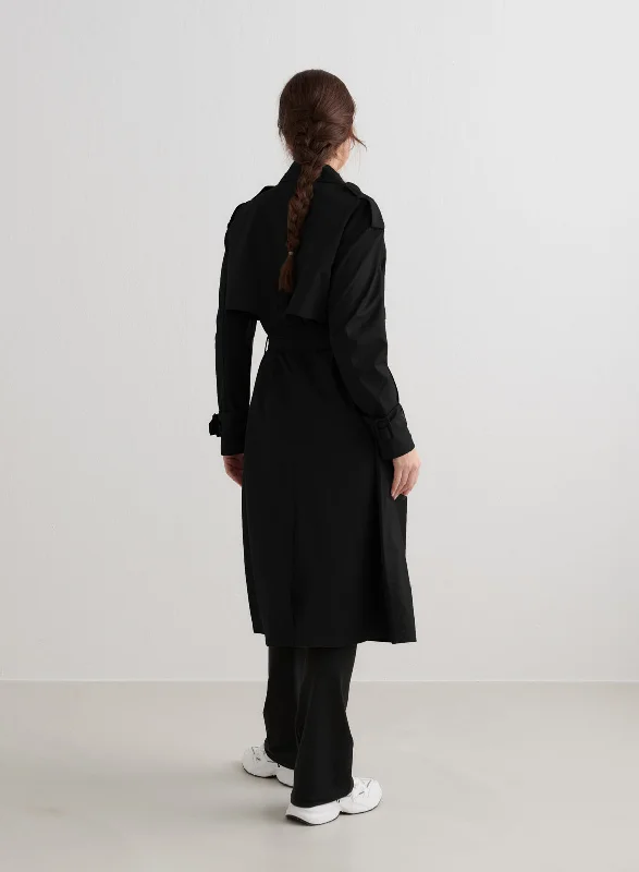 black-recycled-tech-trench-coat