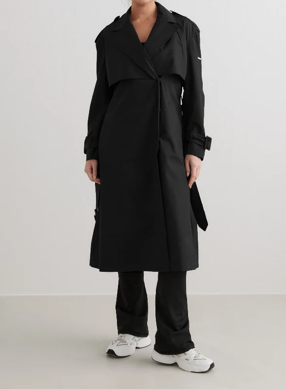 black-recycled-tech-trench-coat