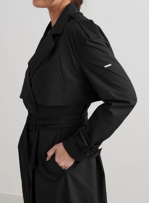 black-recycled-tech-trench-coat