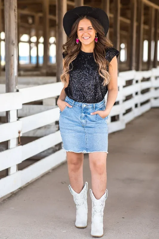 black-sequin-sleeveless-top