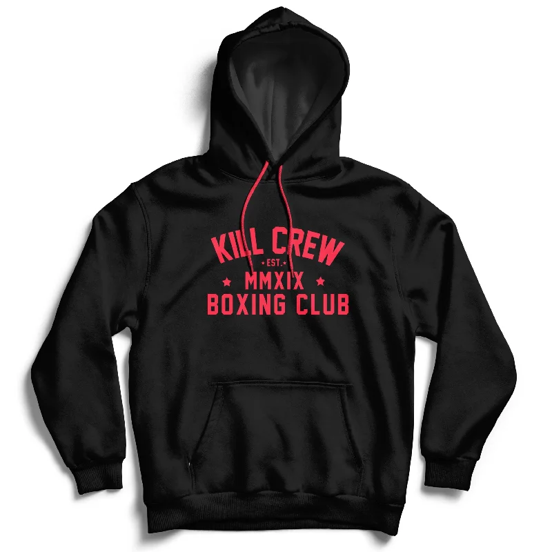 BOXING CLUB HOODIE - BLACK