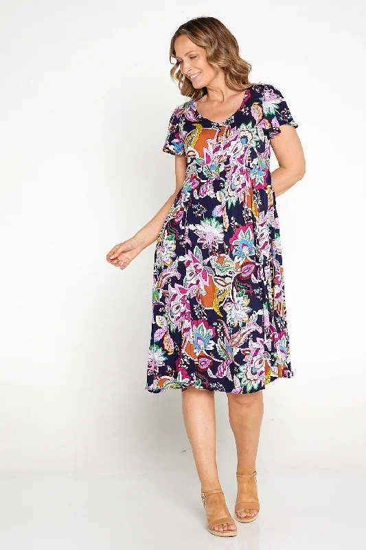 Brighton Dress - Paisley