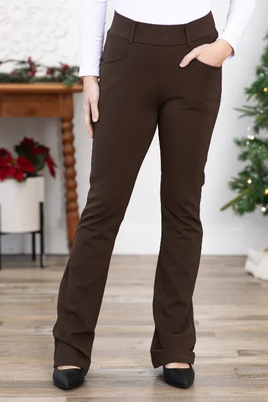 brown-pull-on-bootcut-ponte-pants