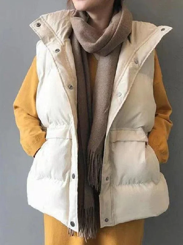 buttoned-sleeveless-padded-down-jacket