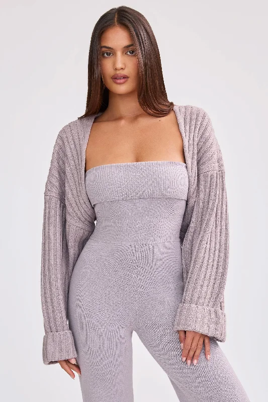 chunky-knit-shrug-dusty-lavender