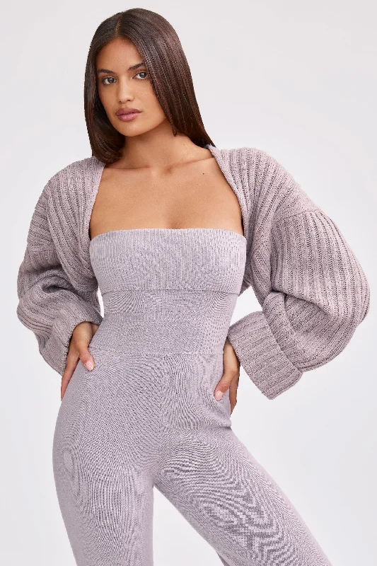 chunky-knit-shrug-dusty-lavender