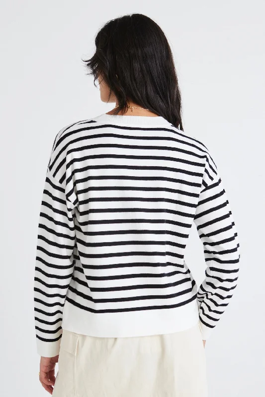 clearbretonstripeboatneckjumper