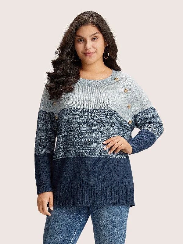 colorblock-contrast-heather-button-detail-pullover