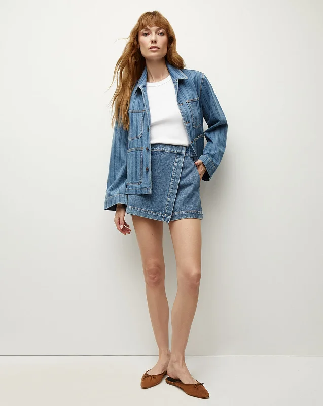 Dahl Striped Denim Jacket