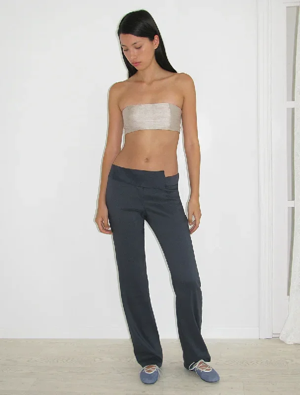 dip-asymmetric-wide-waistband-elastic-pants