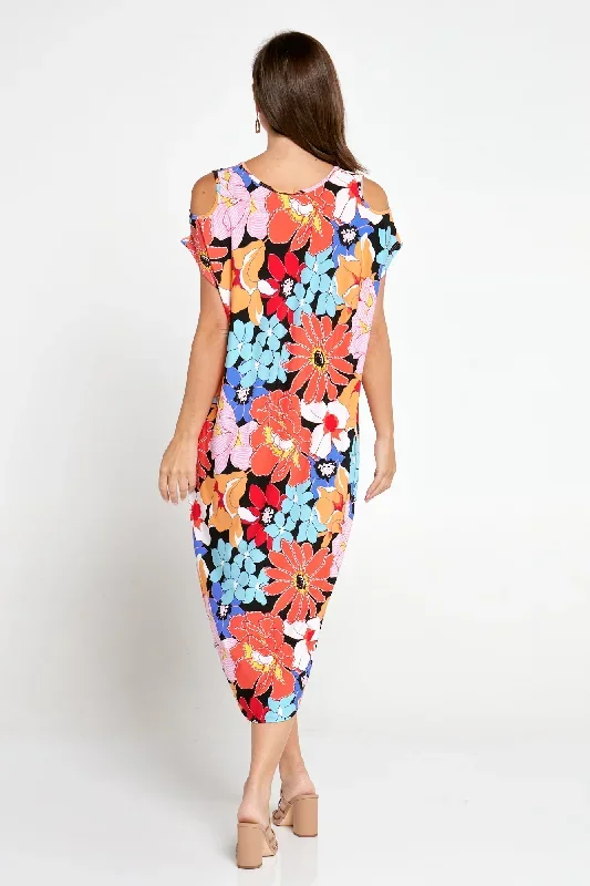 elisa-cold-shoulder-dress-bouquet-bloom