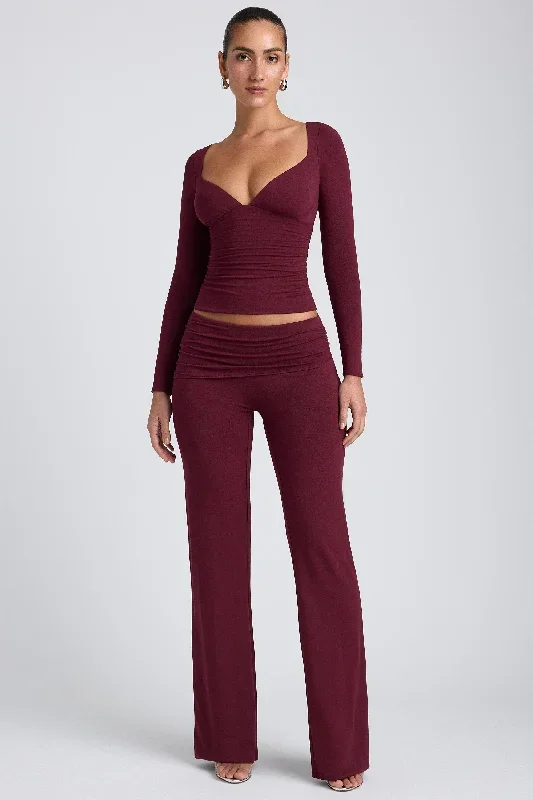 hollis-mid-rise-straight-leg-trousers-plum