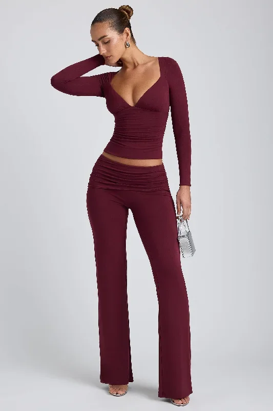 hollis-mid-rise-straight-leg-trousers-plum