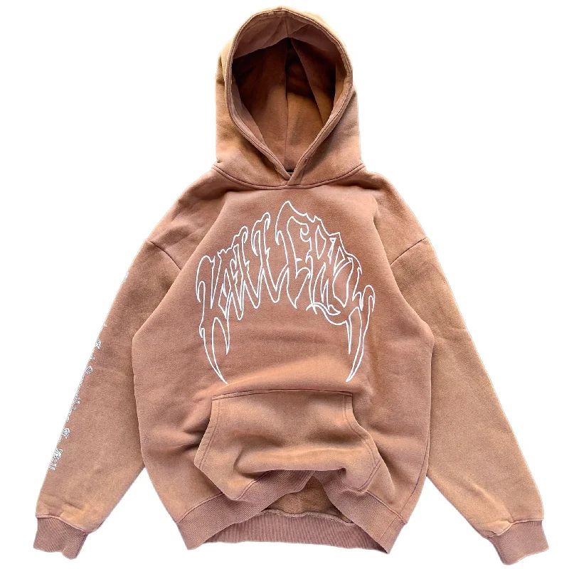 KILL CREW OVERSIZED LUX HOODIE - SAND