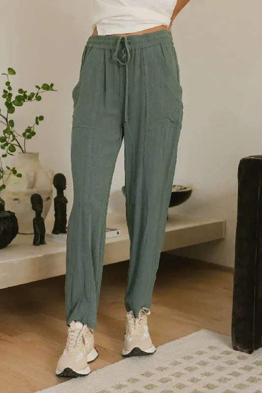 Laurence Pants in Teal - FINAL SALE