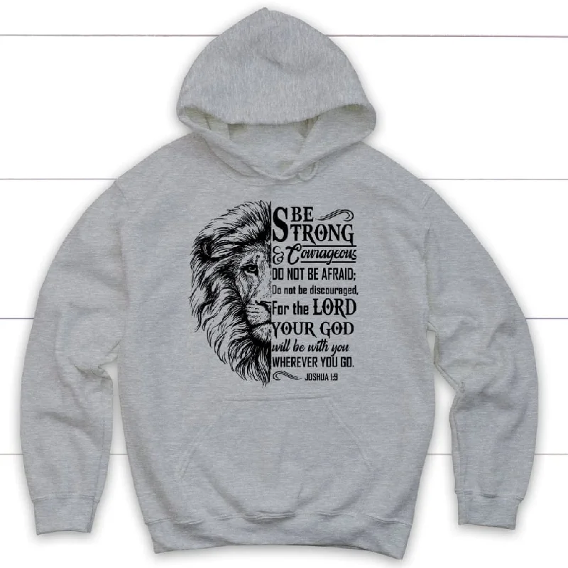 lion-face-be-strong-and-courageous-joshua-1-9-christian-hoodie