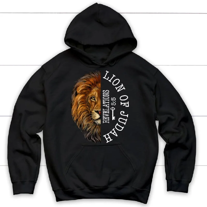 Lion of Judah Revelation 5:5 Hoodie