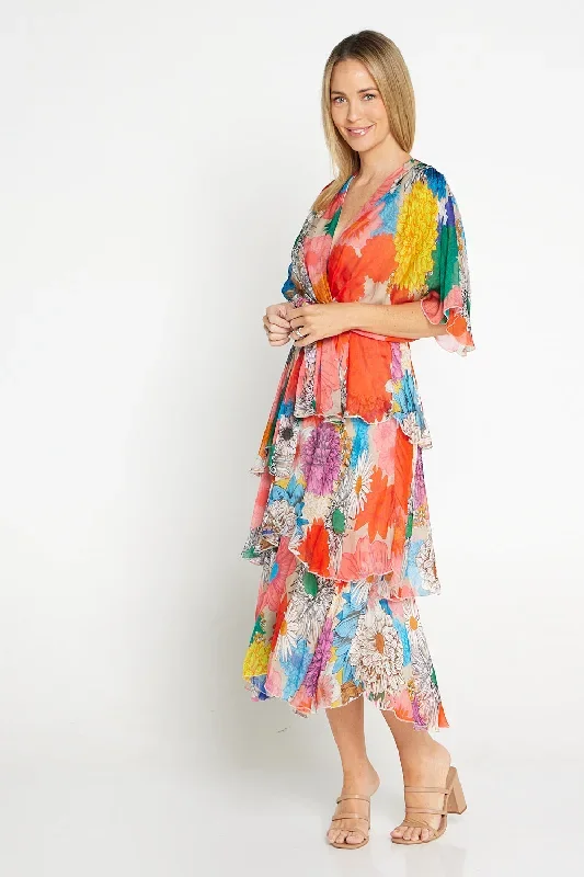 loira-silk-dress-rainbow-bouquet