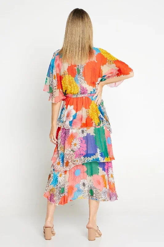 loira-silk-dress-rainbow-bouquet