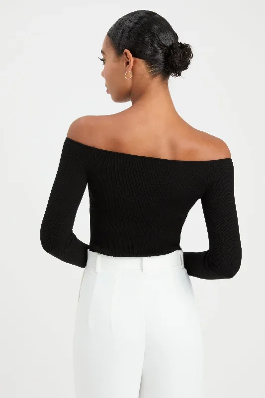 lola-off-shoulder-top-black