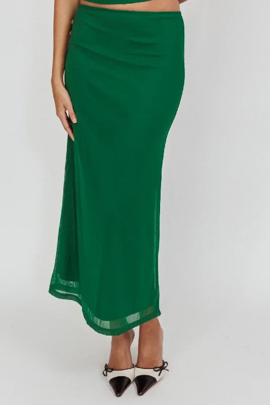 lorely-mesh-maxi-skirt-forest-green