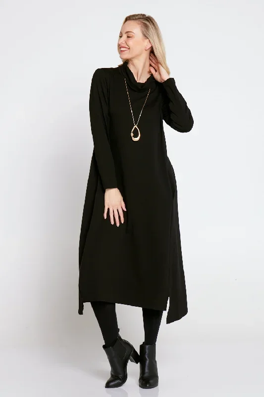 margie-cowl-pocket-dress-black