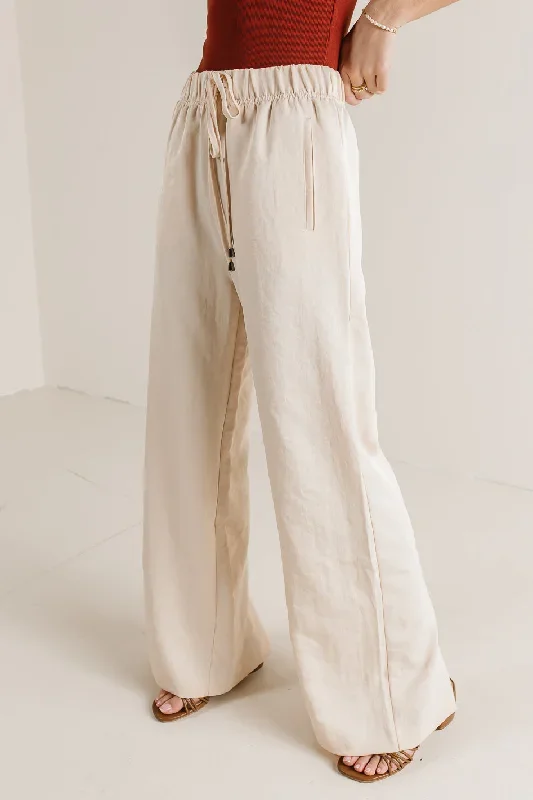 Mindy Pants in Cream - FINAL SALE