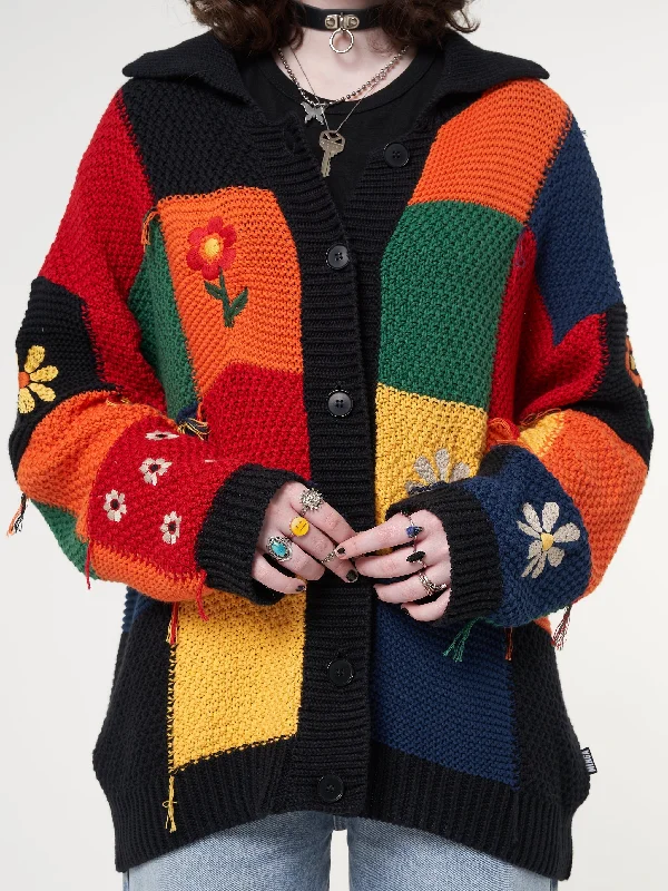 minga-x-strangervinyl-rainbow-patchwork-cardigan