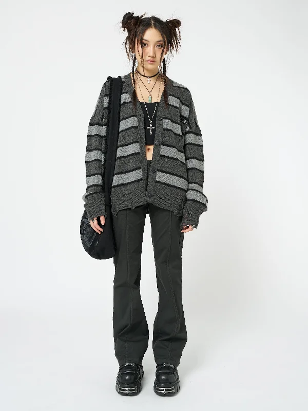 neesa-grey-black-stripe-knit-cardigan