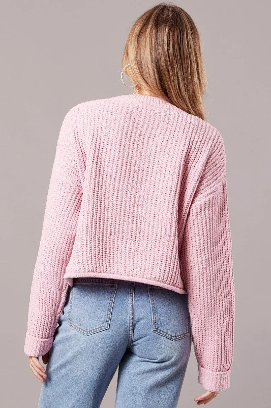 pink-knit-top-long-sleeve-chenille-kn2205c-45r-1