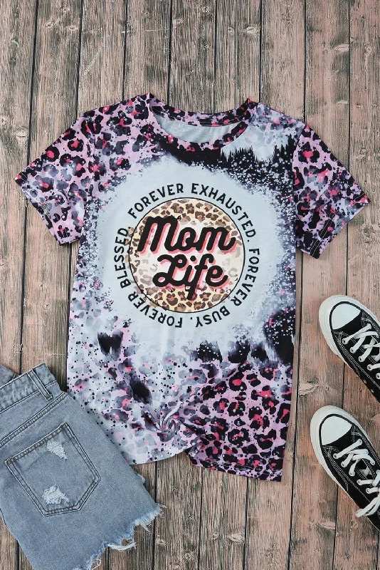 pink-mom-life-slogan-leopard-bleached-graphic-tee