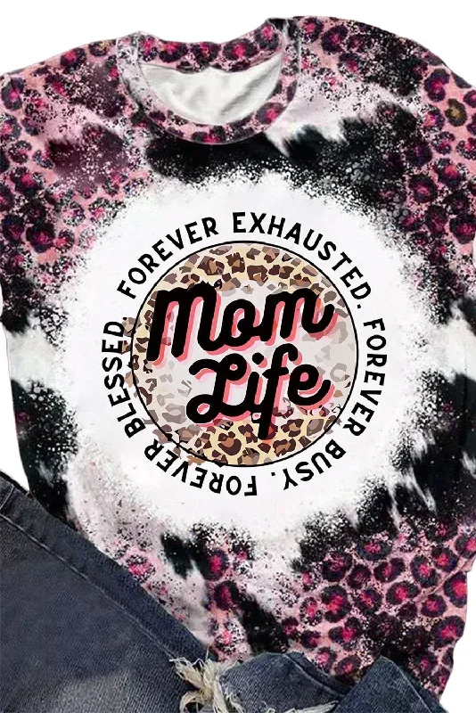 pink-mom-life-slogan-leopard-bleached-graphic-tee