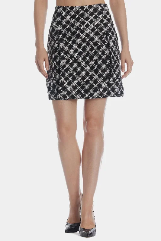 plaid-tweed-skirt