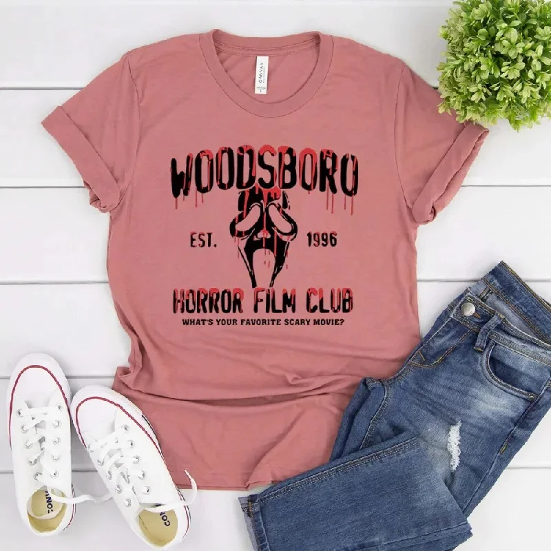 scream-movie-woodsboro-high-shirt-horror-film-club-t-shirt-halloween-scary-movie-tee-ghoshtface-tshirt-spooky-halloween-tops