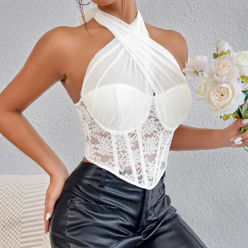 sexy-crossed-halter-neck-lace-floral-mesh-cropped-corset-top-white