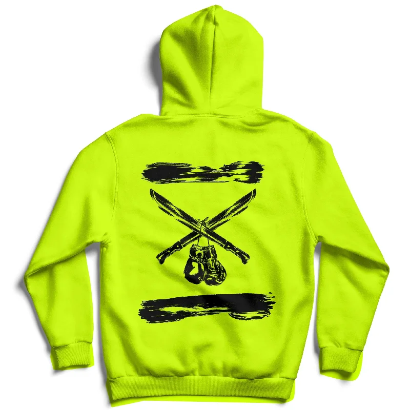 SHARPENED BLADES HOODIE - YELLOW