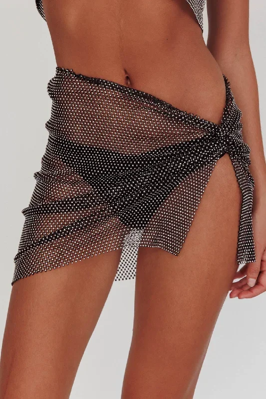 shine-on-diamante-mesh-mini-skirt-black