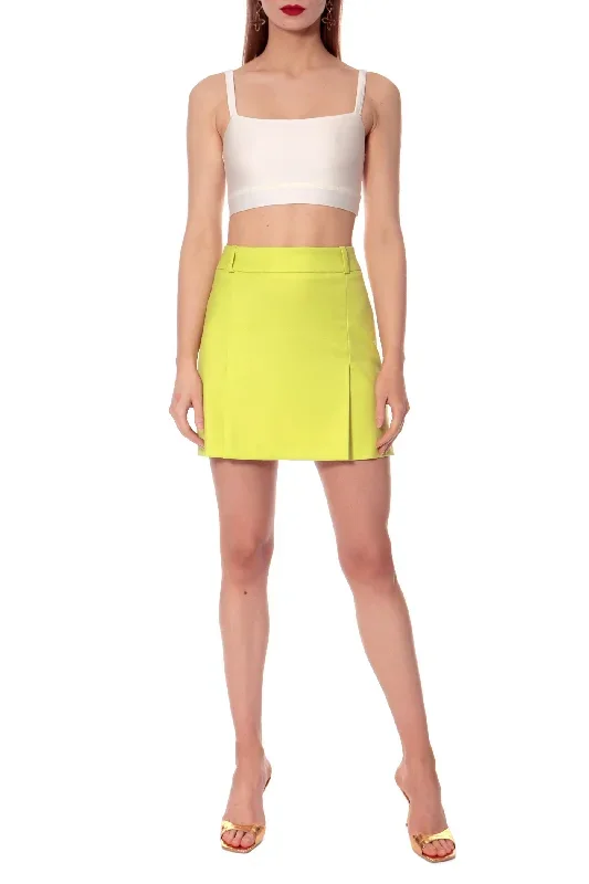 skirt-aila-in-lime-green