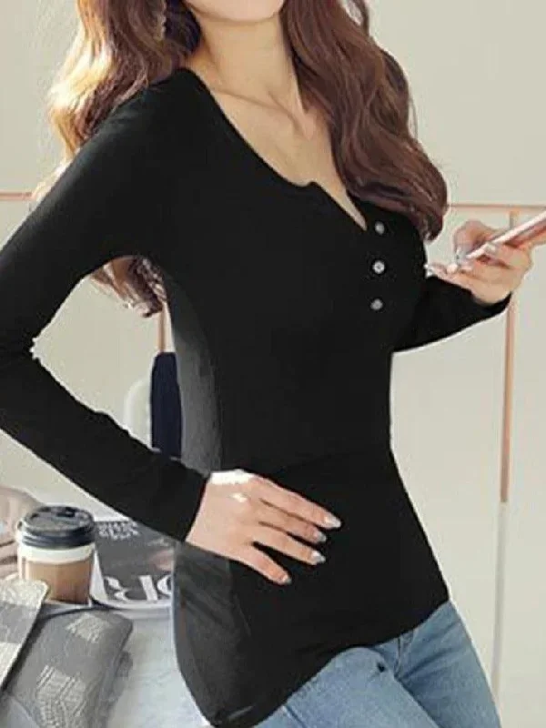 solid-ribbed-breasted-long-sleeve-tee