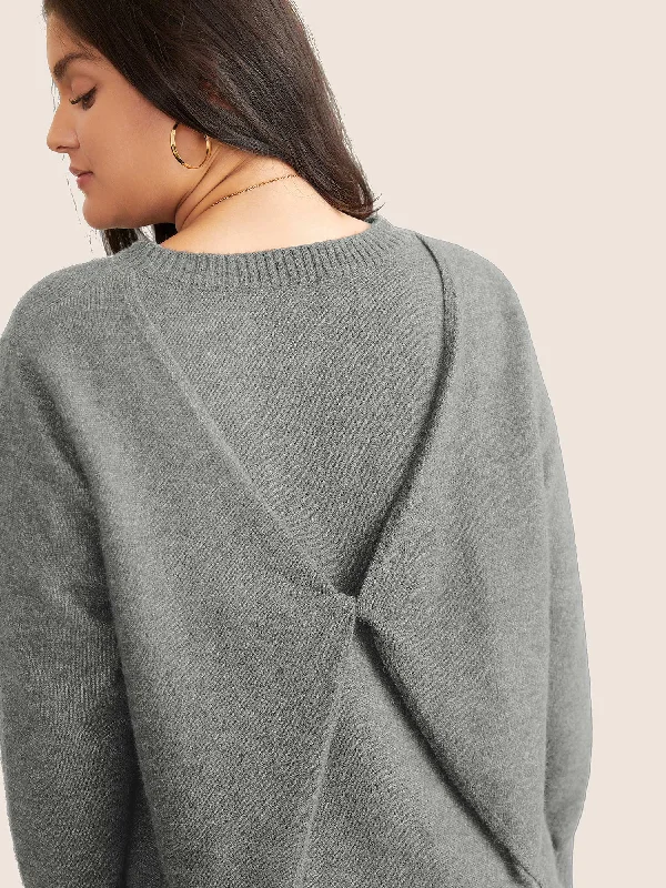 supersoft-essentials-solid-heather-twist-back-pullover