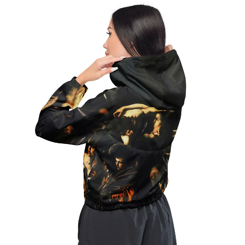 the-seven-works-of-mercy-caravaggio-cropped-windbreaker