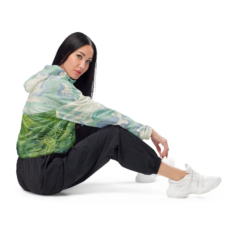 van-gogh-green-field-cropped-windbreaker