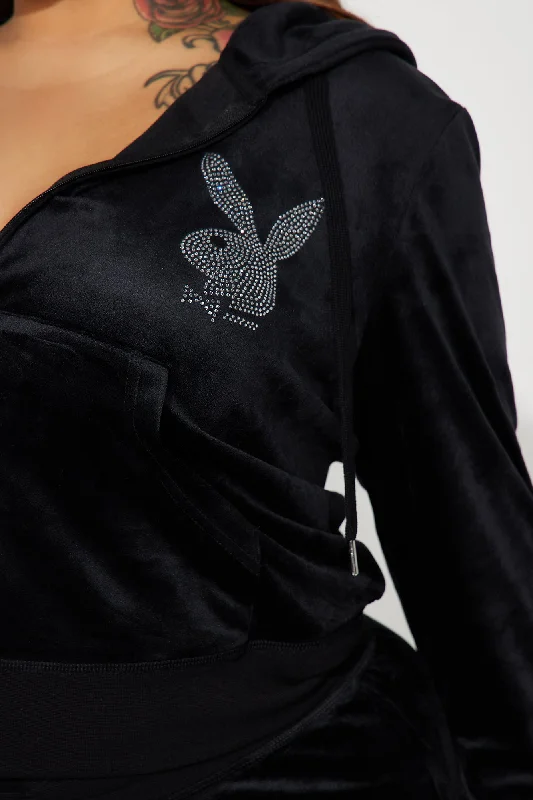 velour-playboy-zip-font-hoodie-black