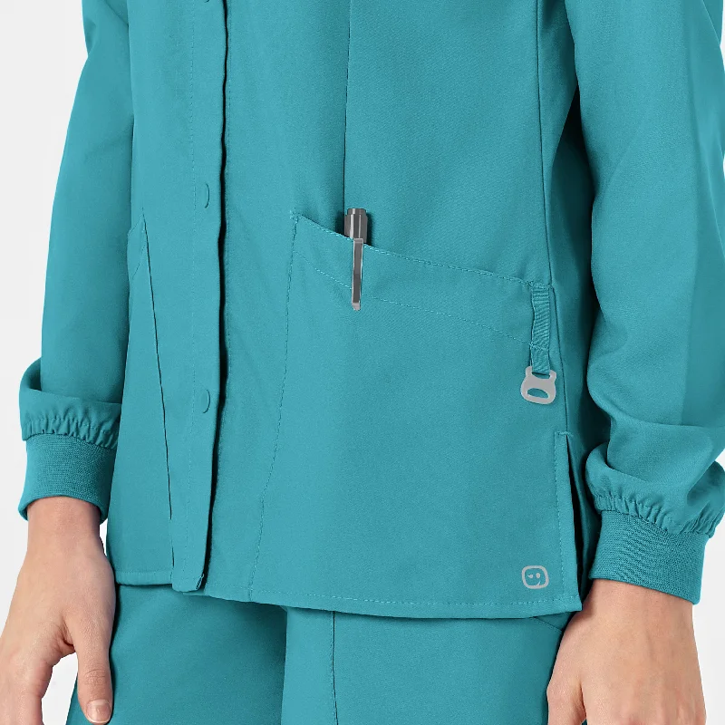 w123-womens-crew-neck-warm-up-scrub-jacket-teal-blue